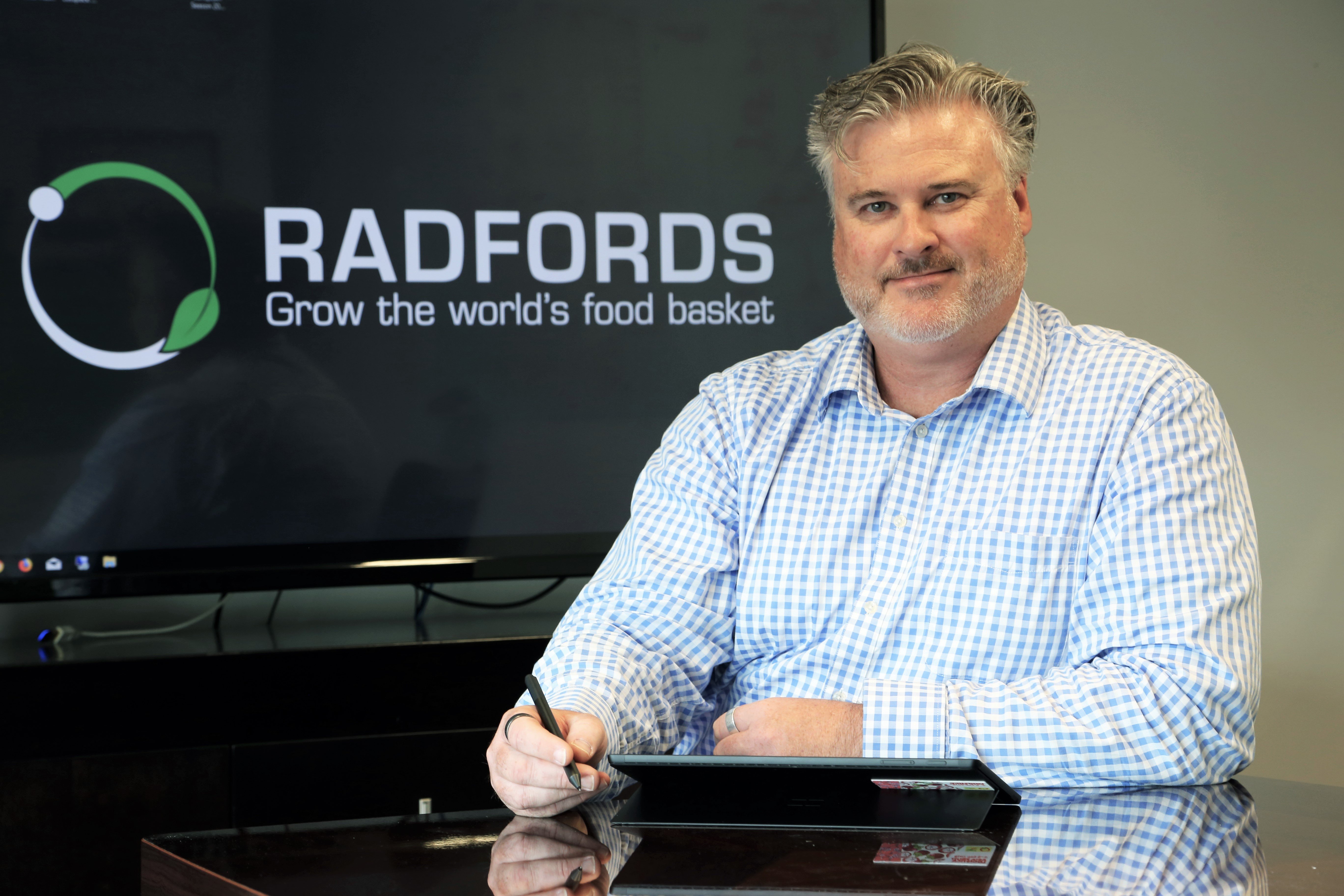 Adam Cuming CEO of Radfords 